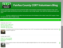 Tablet Screenshot of fairfaxcountycert.org